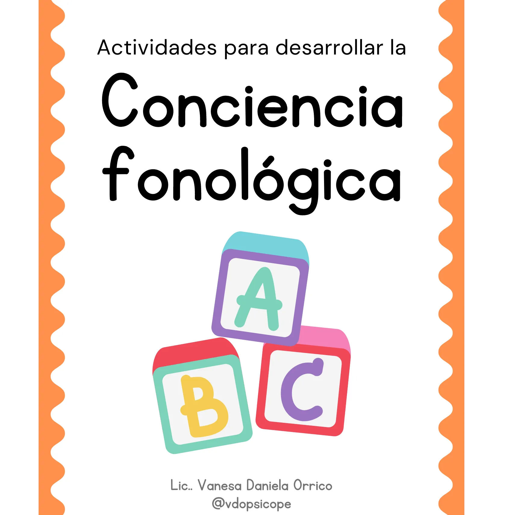Actividades para desarrollar la CONCIENCIA FONOLÓGICA | Vanesa Daniela ...