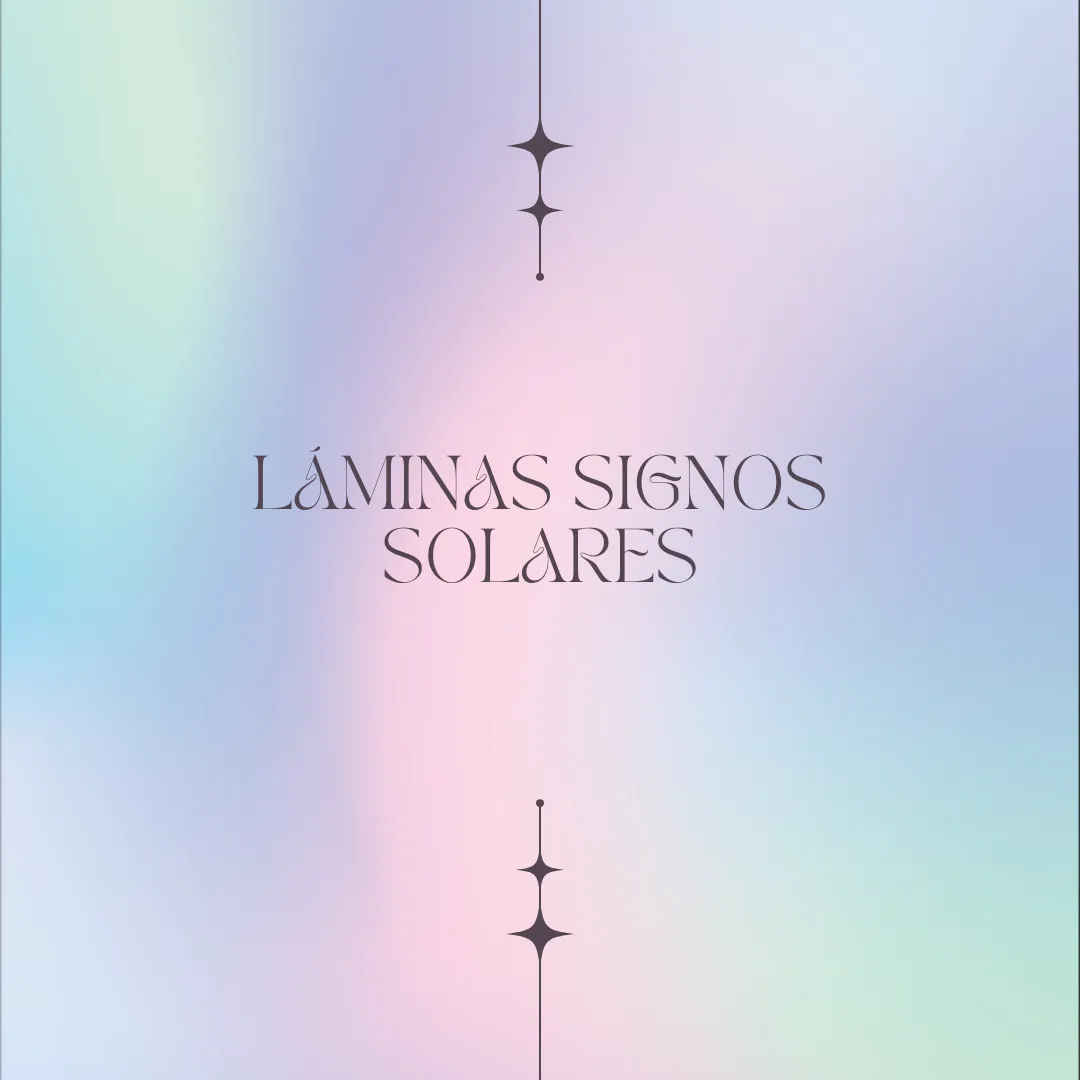 Láminas Signos Solares