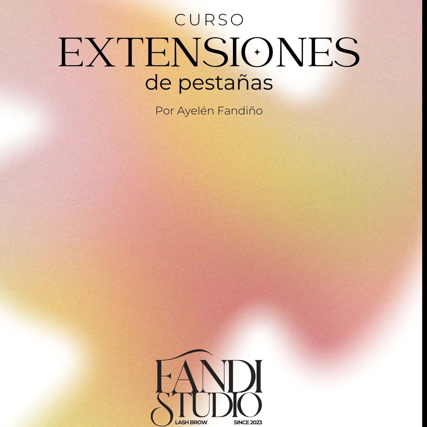 Curso extensiones de pestañas semipresencial