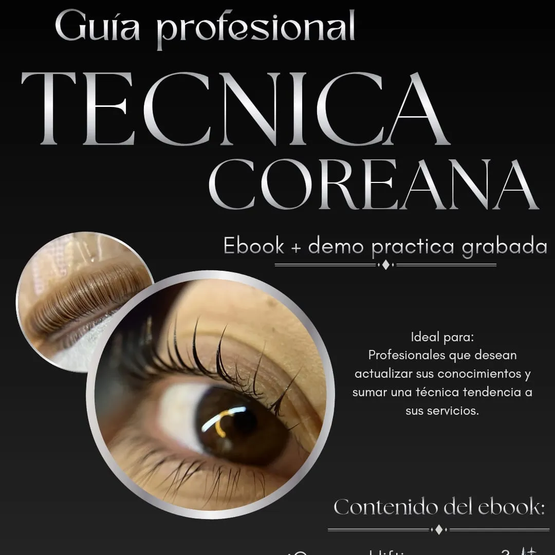 Guía profesional Técnica Coreana 