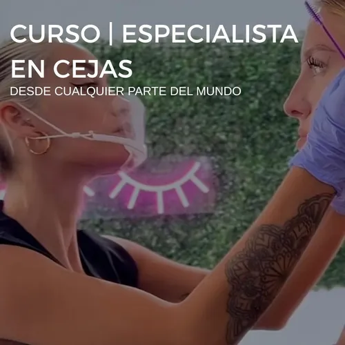 Especialista en cejas - Online grabado 