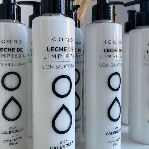 Leche de limpieza con silicona x 200 gr