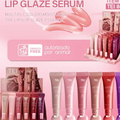 LIP GLAZE SERUM: Hidratación y Brillo en Múltiples Colores