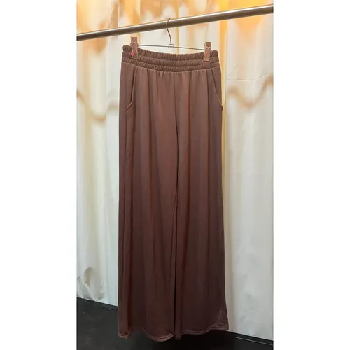 Pantalon Ancho de Algodon