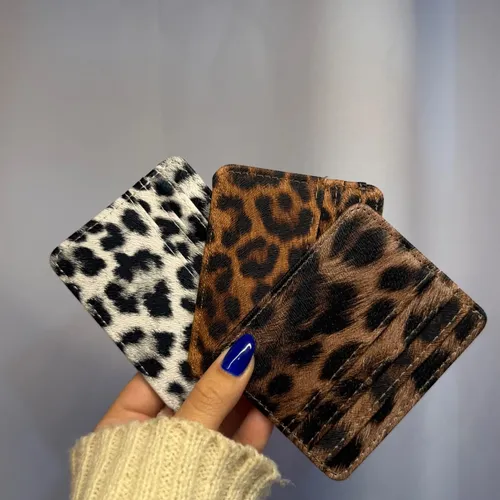 Tarjeteros animal print 