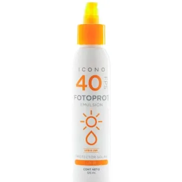 Fotoprot Emulsión Solar 40+ Color 120ml