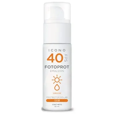 Fotoprot Emulsión Solar 40+ Color 60ml