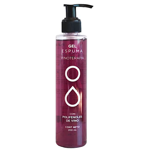 Gel Espuma Vinoterapia – Gel Higiene Facial y Corporal 200ml
