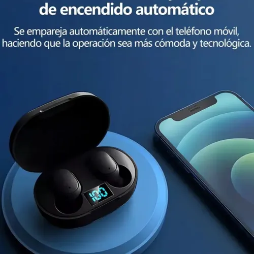Auriculares Inalámbricos E6s Celu Tablet Musica Bluetooth