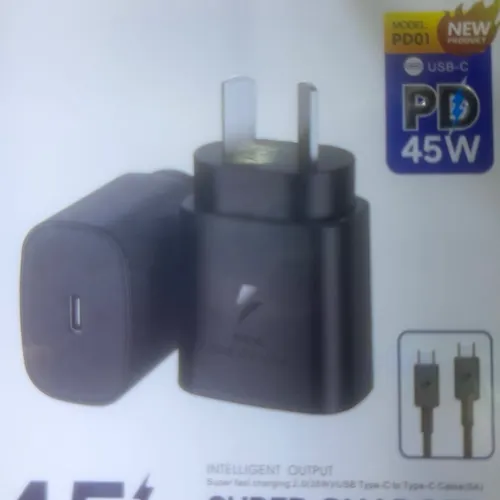 Cargador rápido SAMSUNG 45w original 