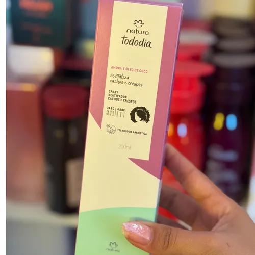 Spray reactivador rulos tododia - mora & aceite de coco 🥥 