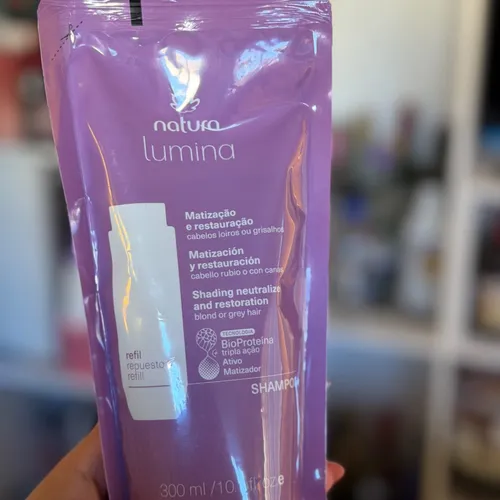 Refill shampoo matizador lila lumina 