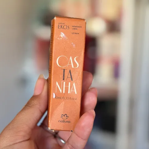 Bálsamo labial castanha 