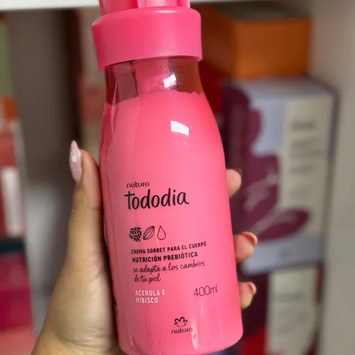 Crema corporal x 400 ml - acerola e hibisco 