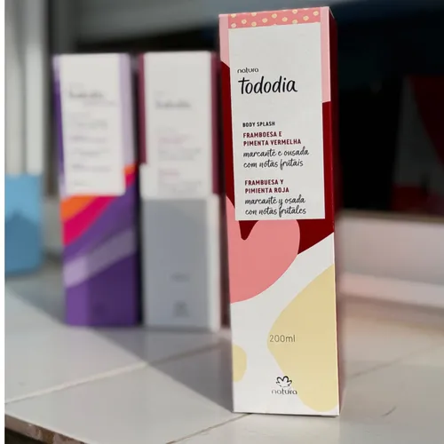 Body splash - frambuesa y pimienta roja