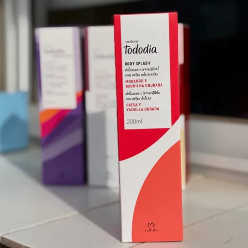 Body splash - fresa & vainilla dorada 