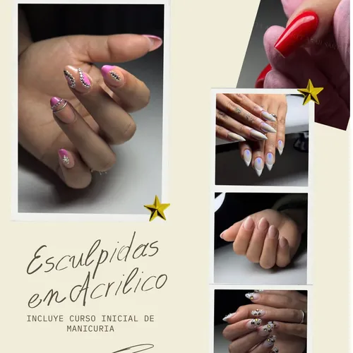 Curso de Esculpidas en Acrilico + Curso inicial de Manicuria