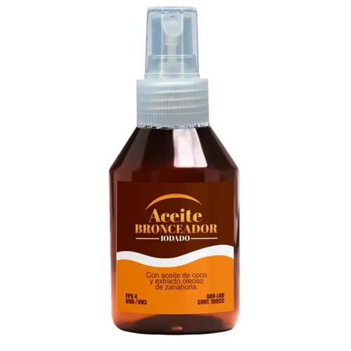 ARVENSIS ACEITE BRONCEADOR IODADO x 100 cc