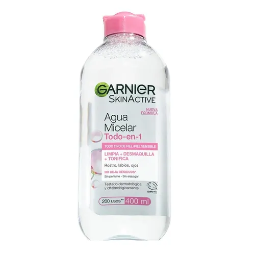 GARNIER AGUA MICELAR TODO EN 1 x 400 ml