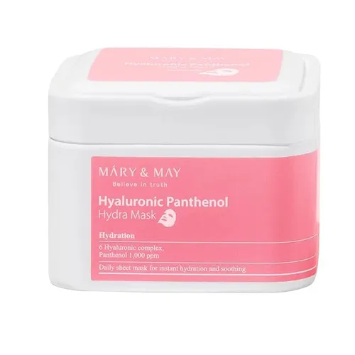MARY & MAY MASCARA FACIAL HIALURONICO Y PANTENOL x 30 u