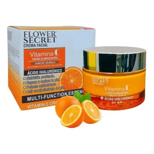 FLOWER SECRET CREMA VIT C HIALURONICO x 50 ml