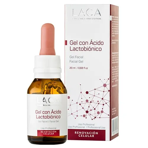 Gel con acido lactobionico