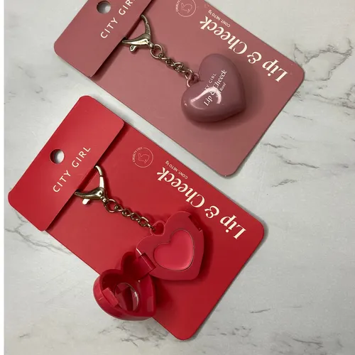 LIP & CHECK | llavero con labial y espejo