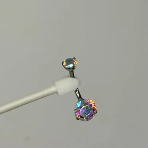 Navel cubic tornasol redondo
