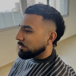 Corte de autor + Barba