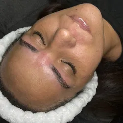 Depilación de rostro completo con hilo 🧵