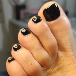 Esmaltado semipermanente en pies