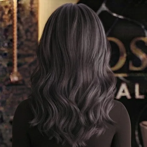 Mechas localizadas cabello medio.