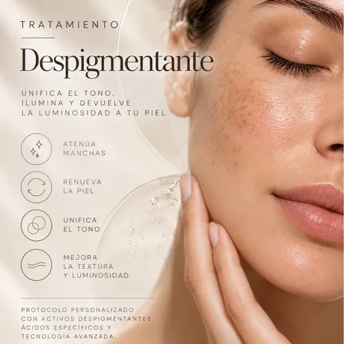 Tratamiento despigmentante, de Cuidado de la piel 