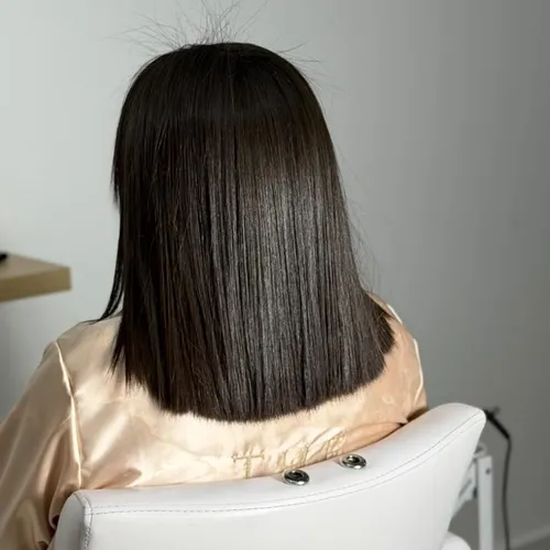 Alisado orgánico cabello corto