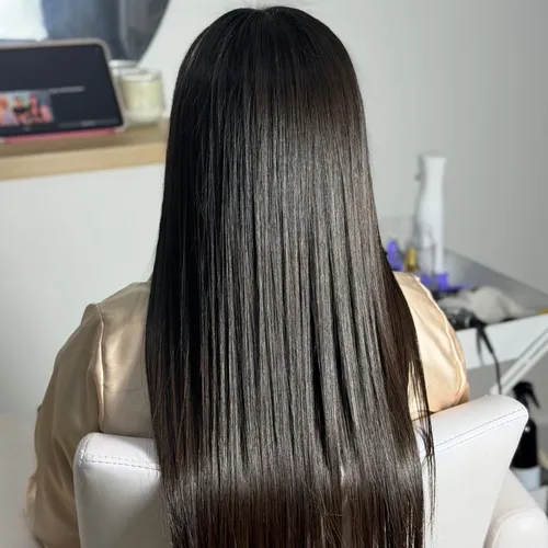 Alisado orgánico cabello largo