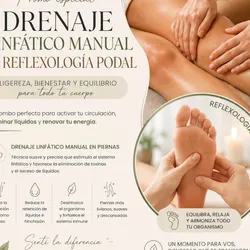 Drenaje linfatico + Reflexologia