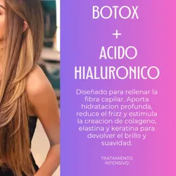 Botox + Ac Hialuronico (sin quimicos) 