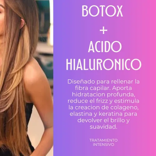 Botox + Ac Hialuronico (sin quimicos) 