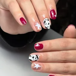 Esmaltado Semipermanente + diseño complejo