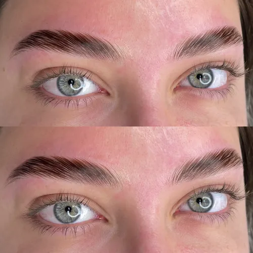 Perfilado y laminado de cejas