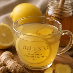 TÉ DE LIMON Y JENGIBRE CON MIEL 