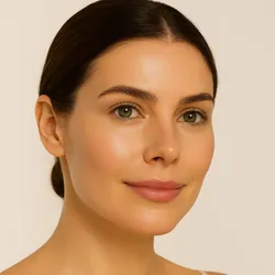 Facial antiage con radiofrecuencia. Tratamiento de belleza que actúa sobre el colágeno 