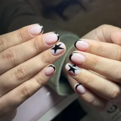 Esmaltado semipermanente con diseño (french, auras, nail ate, pedrería, etc.)