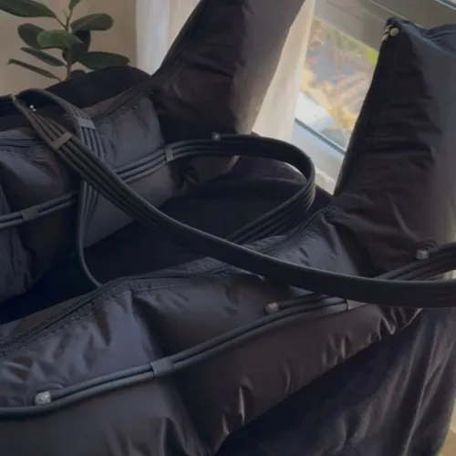 Drenaje linfático con botas de presoterapia PREMIUM