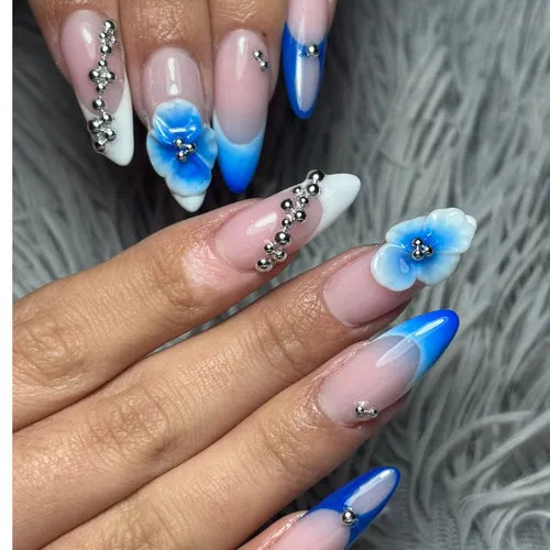 Esculpidas + nail art complejo 
