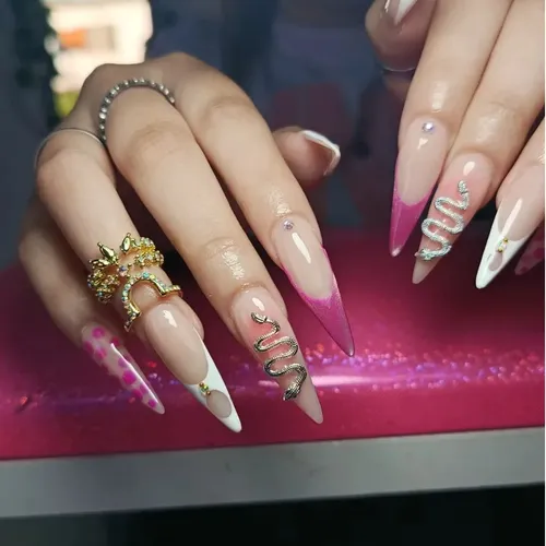 Full set esculpidas + diseño nails art 