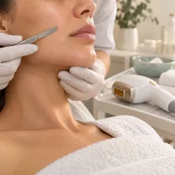 Dermaplaning + Depilación láser facial 