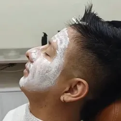 Corte y limpieza facial 