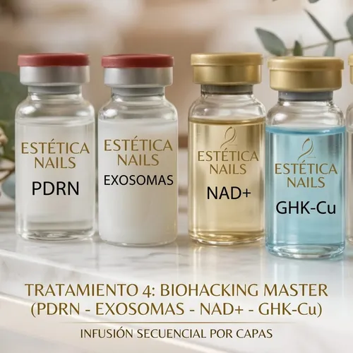 4. BioHacking Master (PDRN, NAD+, GHK-Cu y Exosomas)