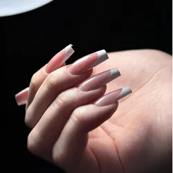 Esculpidas largo L con diseño en 1 o 2 uñas por mano 